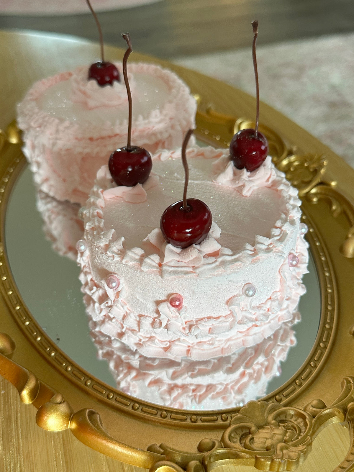 Light Pink Small Cakes š° (Set of 2) āļøššø