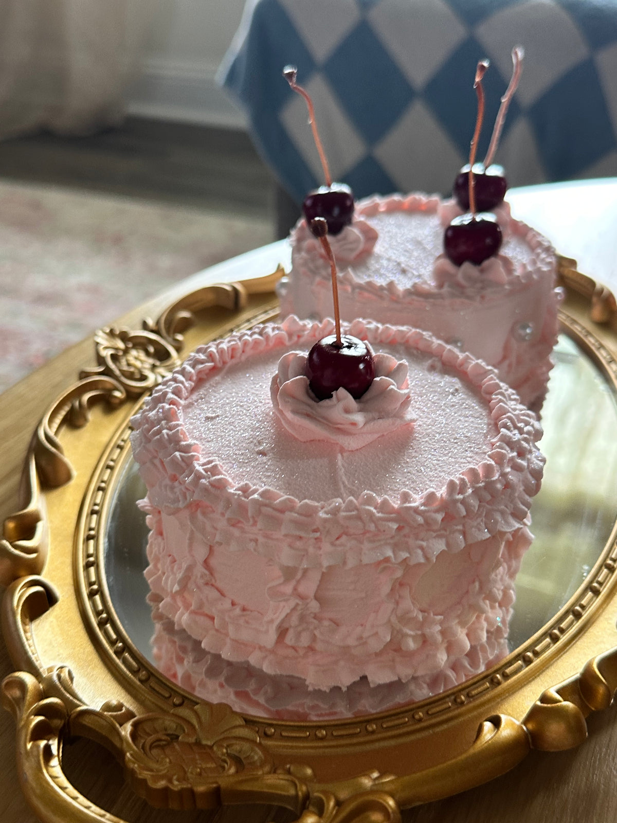 Light Pink Small Cakes š° (Set of 2) āļøššø