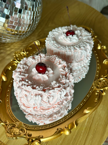 Ruffle Pink Cakes 🎂 (Set of 2)🍒