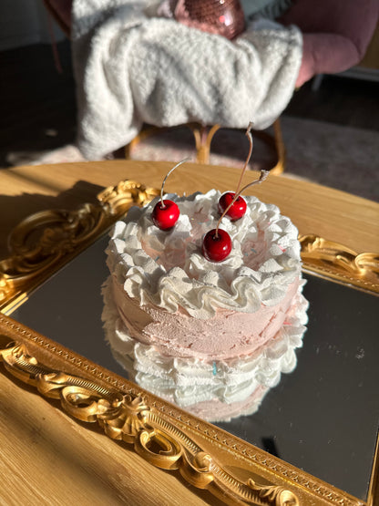 Small Pink Cake Decor🍒