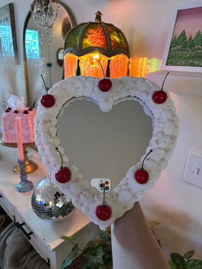 Fake Cake Heart Mirror