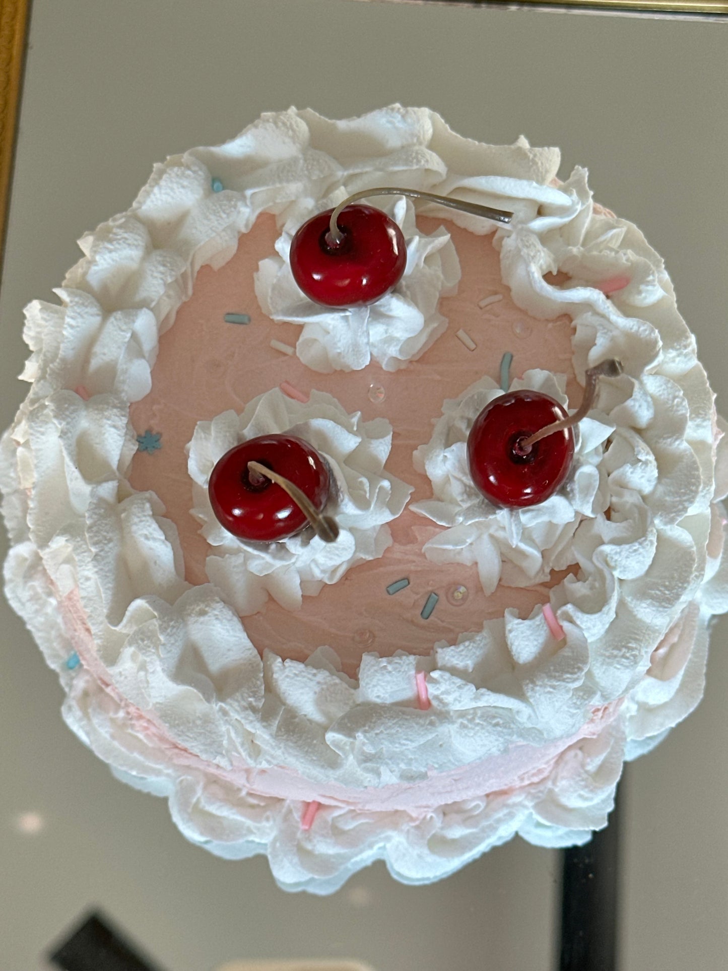 Small Pink Cake Decor🍒