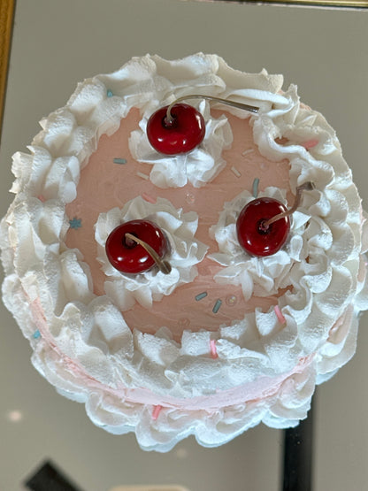 Small Pink Cake Decor🍒